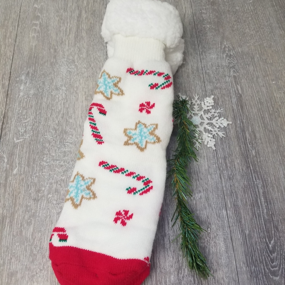 🌟FREE With $20 purchase Sherpa Lined Slipper Socks